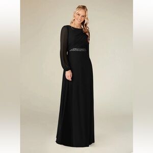 BLACK FORMAL DRESS